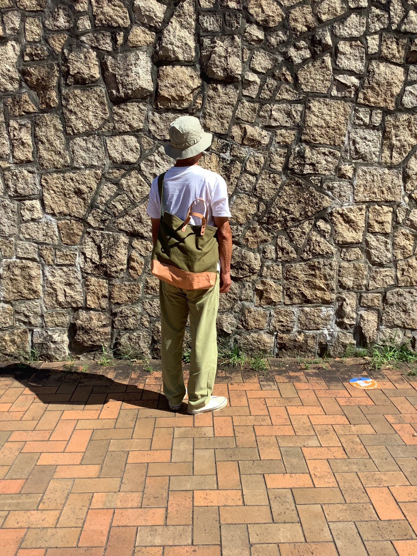 NO MORE WAR ノーモアウォー ミリタリー2WAYバッグ REB006