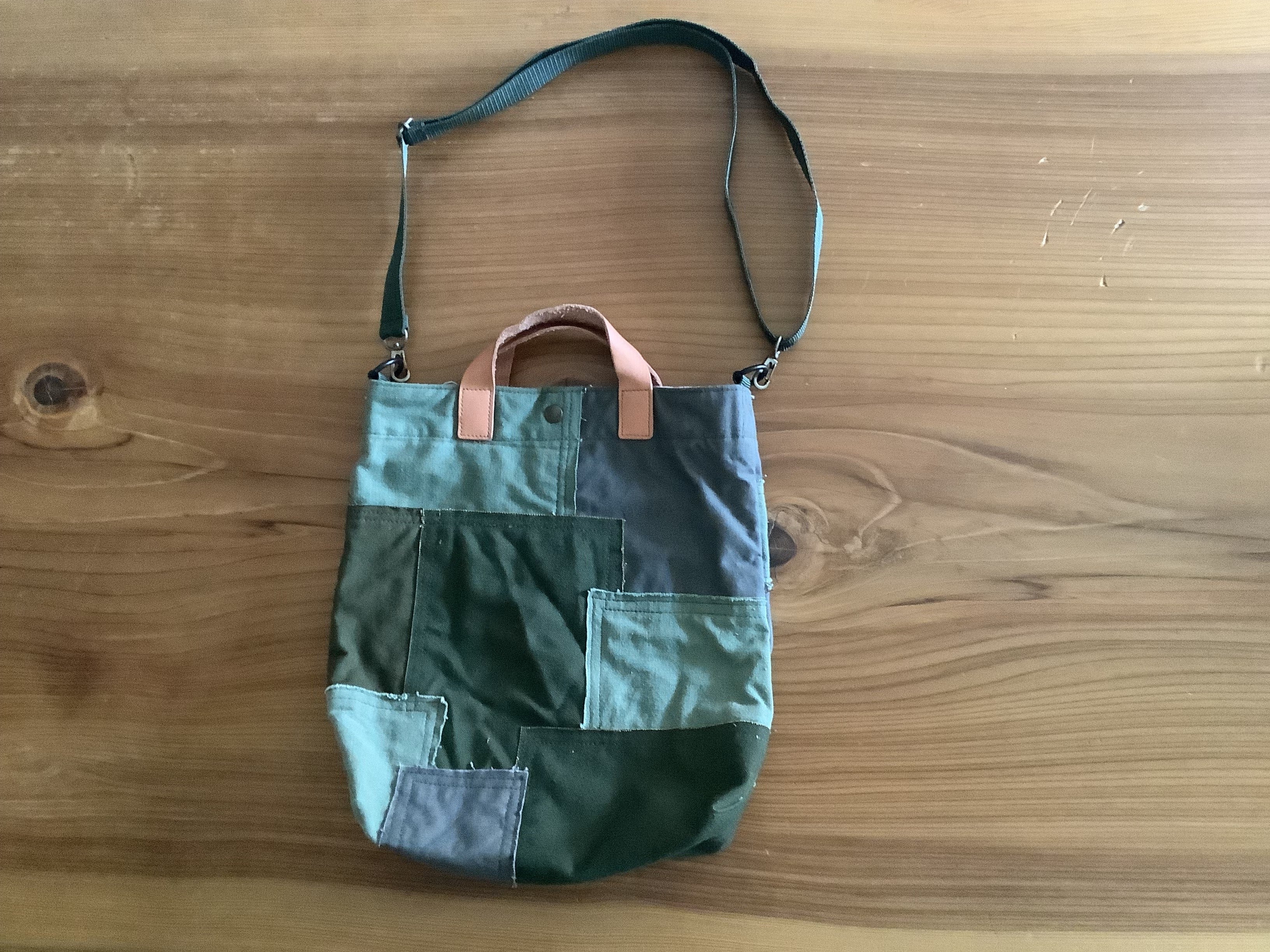 NO MORE WAR ノーモアウォー パッチワークA4トートバッグ REB013 – NO