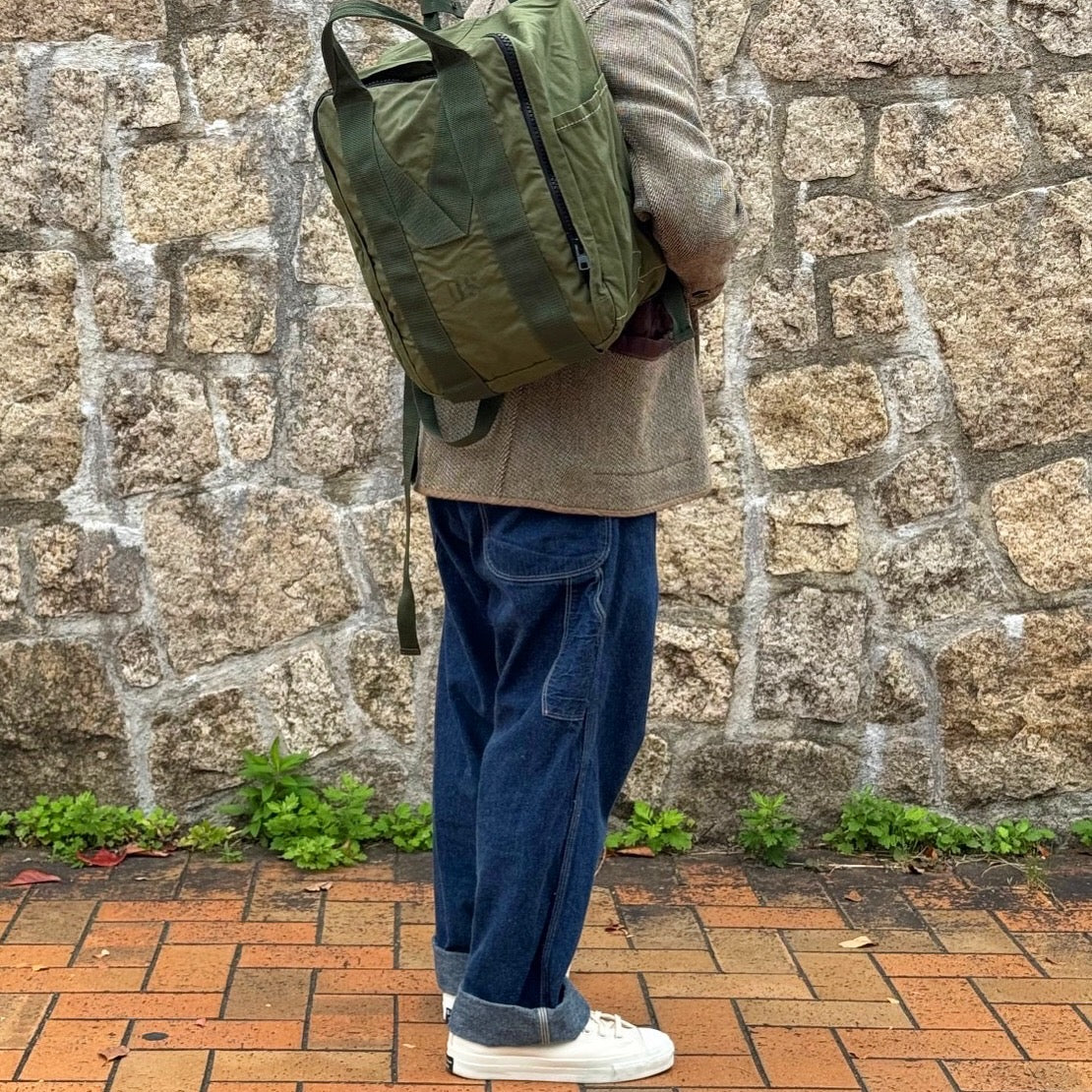 NO MORE WAR ノーモアウォー MILITARY キャンバスバックパック RBMU17R1