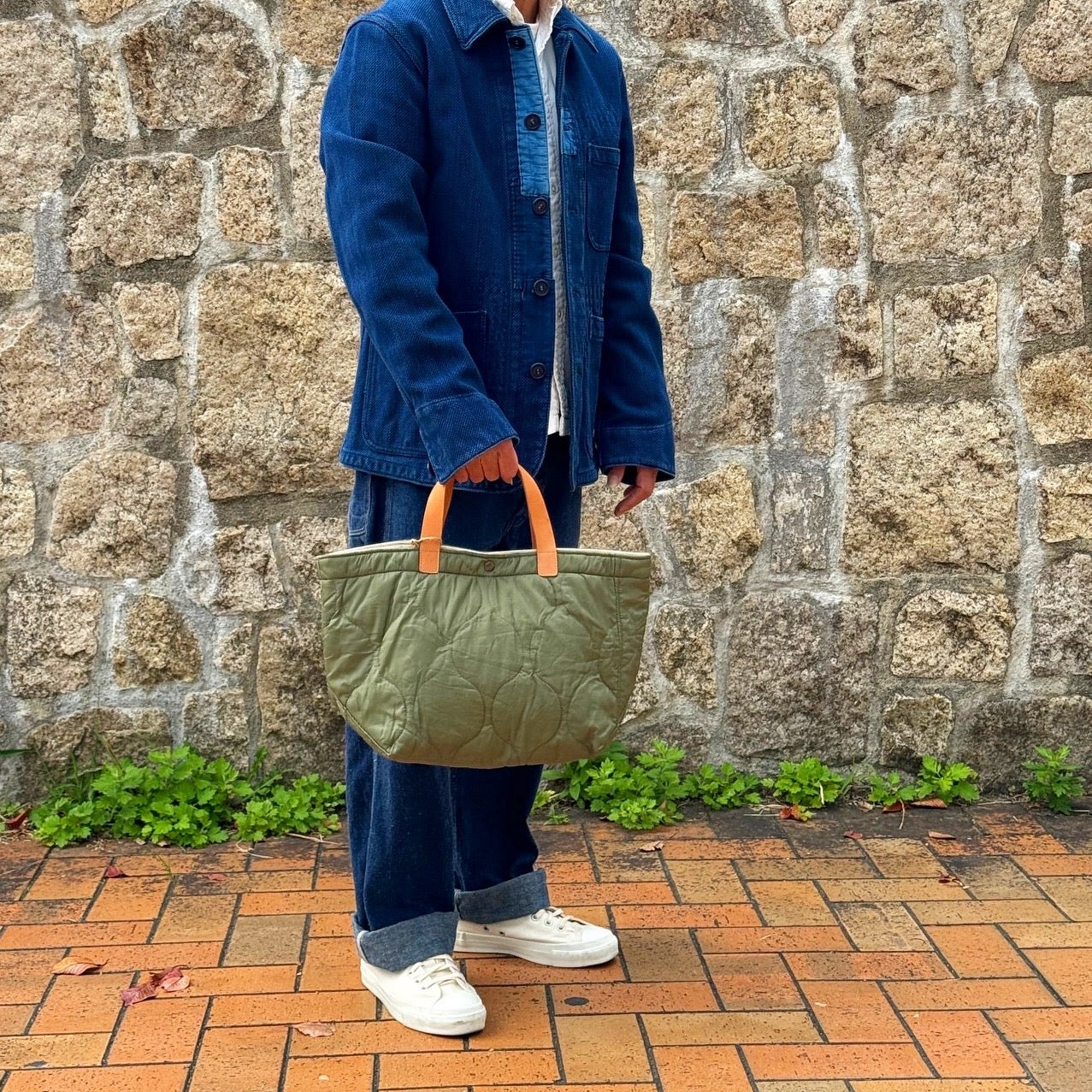 NO MORE WAR ノーモアウォー RBMU1901LR ミリタリーライナー舟形トートバッグ