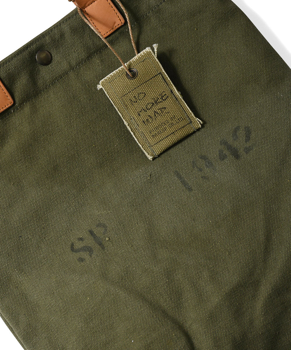 NO MORE WAR ノーモアウォー MILITARY キャンバスA4トートバッグ RBMU1902