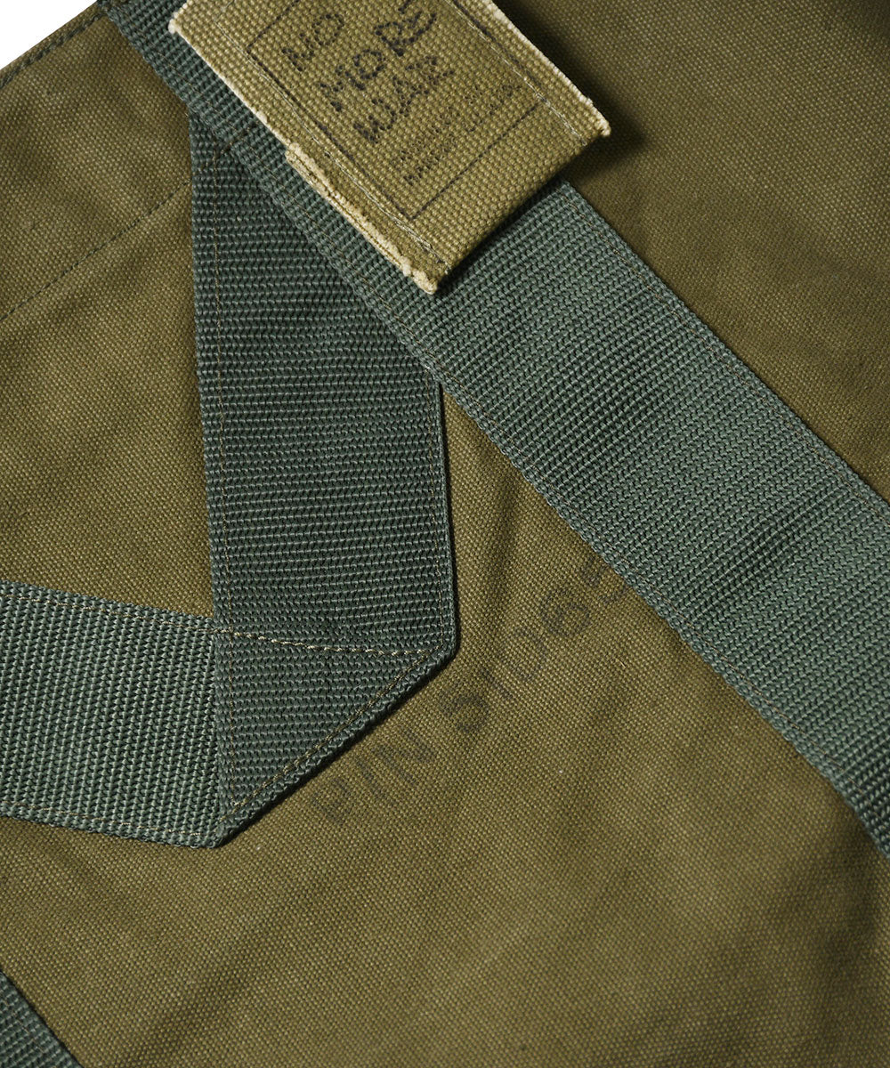 NO MORE WAR ノーモアウォー MILITARY キャンバストートバッグ M RBMU18M1