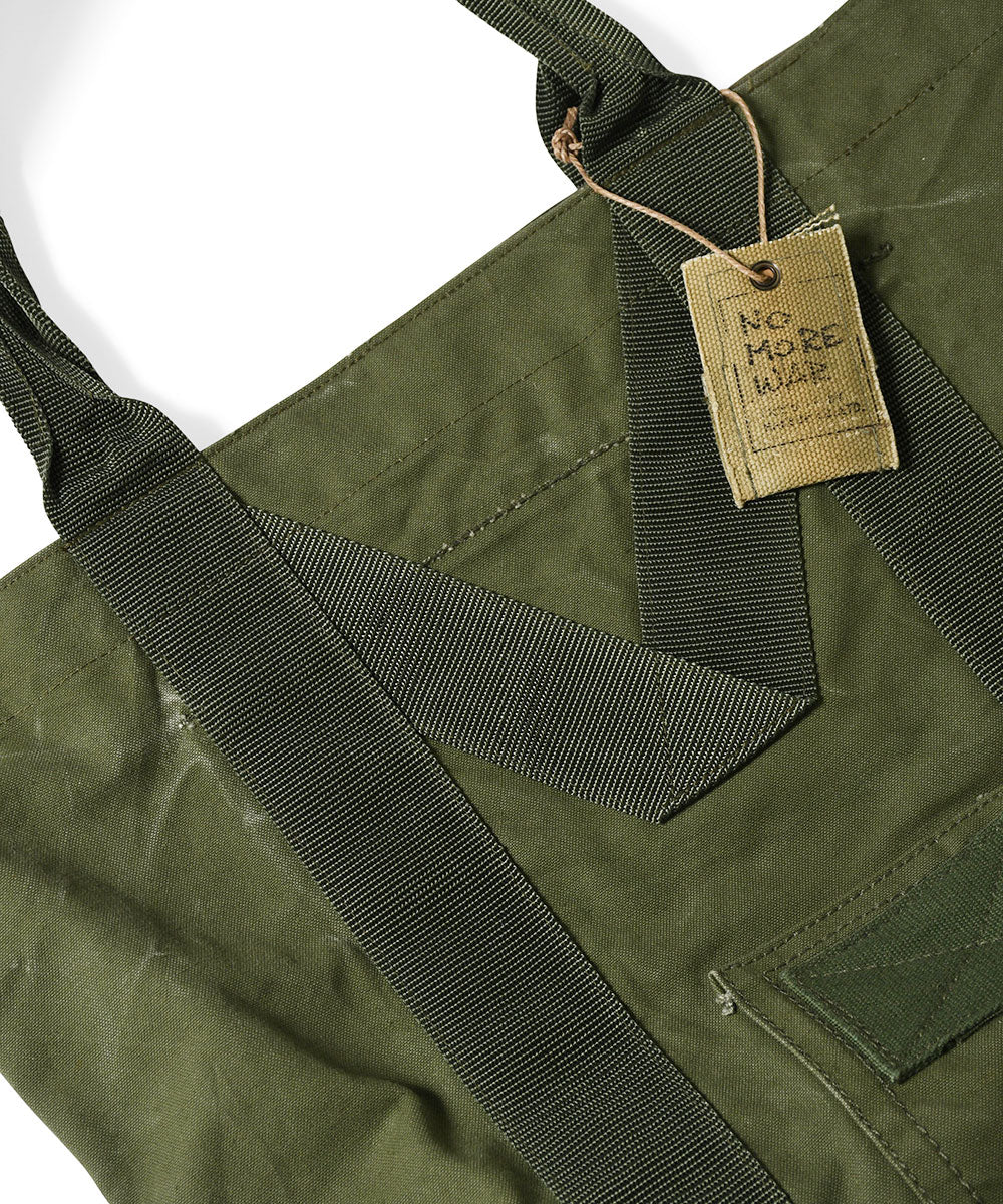 NO MORE WAR ノーモアウォー MILITARY キャンバストートバッグ M RBMU18M1