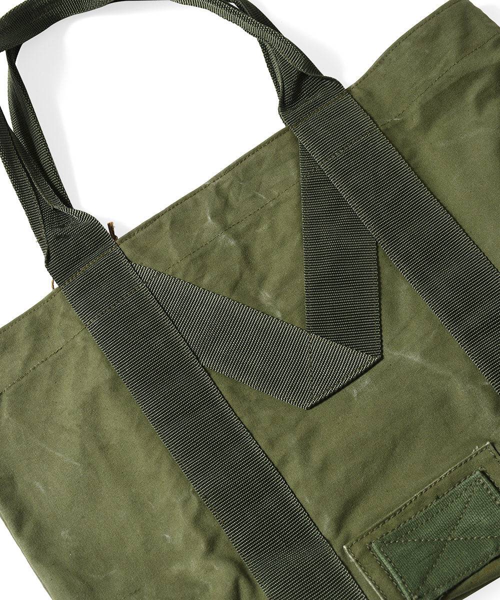 NO MORE WAR ノーモアウォー MILITARY キャンバストートバッグ M RBMU18M1
