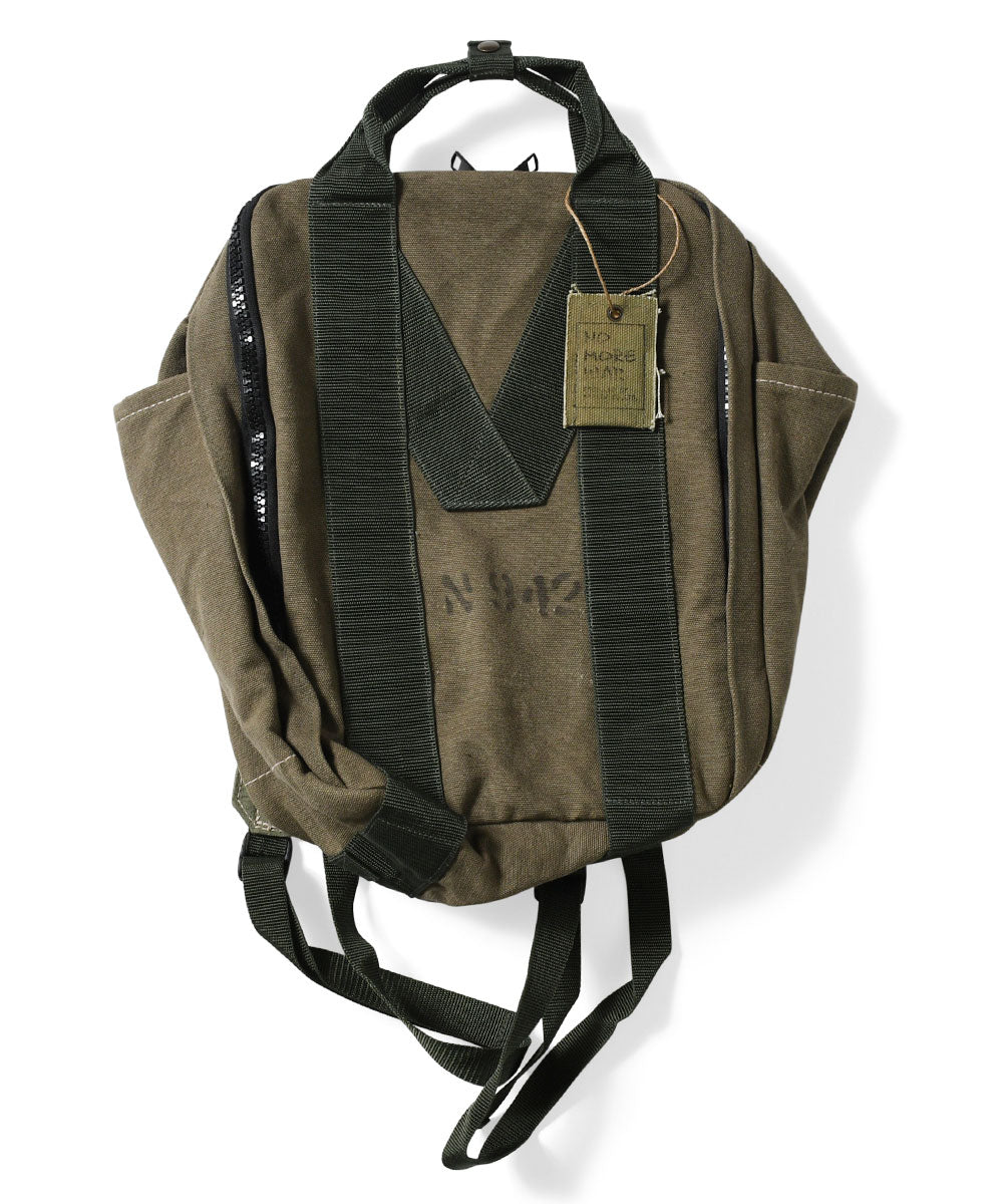NO MORE WAR ノーモアウォー MILITARY キャンバスバックパック RBMU17R1